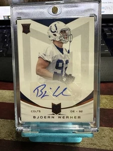 2013 Momentum RC Joern Werner Autogramm Auto 478/599 Indianapolis Colts #110 - Bild 1 von 2