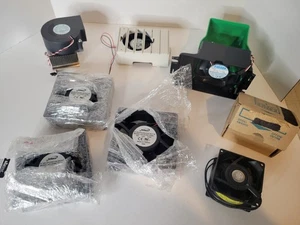 Large Lot Of Computer Fans And Accessories - Afbeelding 1 van 5