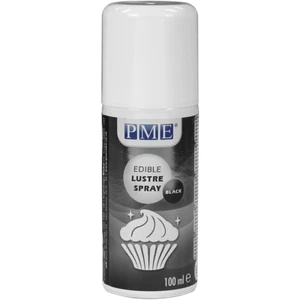 Essbares Spray schwarze Farbe von PME - Glanzschimmer für Kuchen Fondant Glasur - Bild 1 von 4