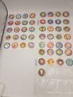 Lot Of 49 Pogs  Simpsons From Two Sets 1994 Skycaps Bart Otto Apu Barney Flander