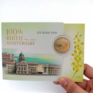 LIMITED 100th Birth Anniversary Mr Lee Kuan Yew Commemorative Coin FREE SHIPPING - Picture 1 of 6