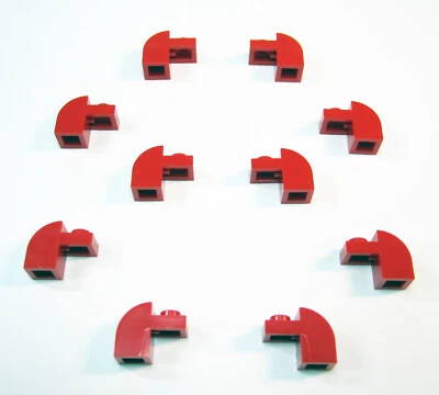 20 x LEGO Bogenstein (Dachstein) 1x2x1 1/3 - Rot - 6091 (32807) - NEU - Bild 1 von 4