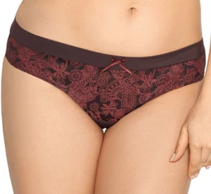 Gaia Sara 978 Brazilian Brief EU/DE 2XL Classic Brief in Burgundy - Picture 1 of 3