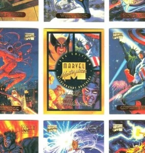 X-Men Fleer Ultra MARVEL 1994-1995 Golden Signature Limited Cmpt ur set PICK ONE - Picture 1 of 53