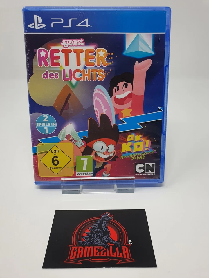 NEU - Steven Universe Retter des Lichts + OK K.O.! - PS4 PlayStation 4 Spiel