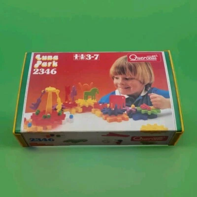 Vintage QUERCETTI 2346 Luna Park Animals Play Set Made in Italy 1983 New Original Box - Image 1 of 4