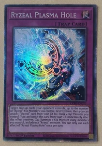 Yu-Gi-Oh! Ryzeal Plasma Hole CRBR-EN010 Collector's Rare 1st Ed - Picture 1 of 1
