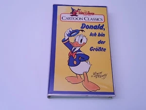 Donald Duck, ich bin der Größte VHS German PAL Walt Disney Video Cartoon Classic - Bild 1 von 5