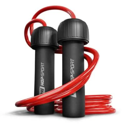 Springseil mit Gewichten HS-F050JR - Rot - Bild 1 von 4