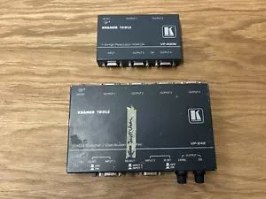 UNTESTED KRAMER TOOLS VP-242 2x1:4 XGA Switcher/Distribution Amplifier UNTESTED - Picture 1 of 7