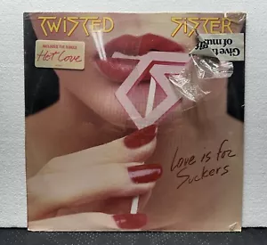 TWISTED SISTER Love is for Suckers '87 SEALED LP HYPE Atlantic 81772-1 READ - Picture 1 of 8
