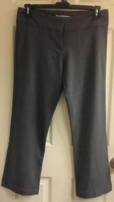 Kenneth Cole Pants, Women's size 8 Short, Gray Dresssy, Straight leg, EUC - Image 1 of 4