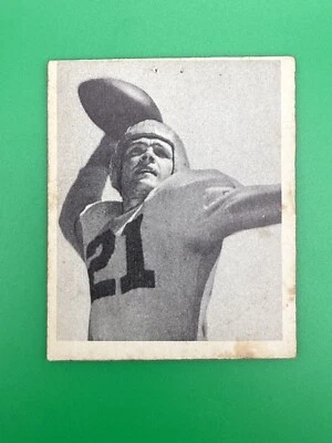 1948 Bowman Football - #56 James Jim Hardy (RC) Los Angeles Rams Pinhole - Image 1 of 2