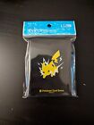 Pokemon Center Japanese Exclusive Matte Black Pikachu 64Pcs Card Sleeves