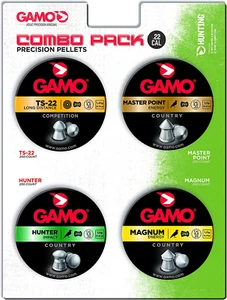 Combo Pack Assorted Air Rifle Pellets, .22 Caliber (TS-22, Hunter, Magnum, Maste - Picture 1 of 12
