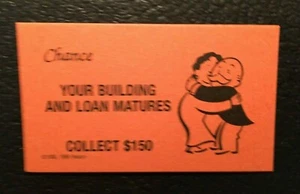 Monopoly  1996   CHANCE CARDS   You Pick    Game Replacement Cards - Picture 1 of 17