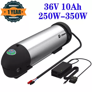 36V 10.4Ah Eibke Bottle Battery Li-oin Battery Pack for 250W-350W Motor+ Charger - Picture 1 of 5