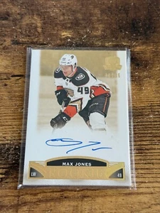 2019-20 Upper Deck The Cup Gold Spectrum Foil /36 Max Jones #78 Rookie Auto RC - Picture 1 of 2