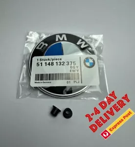 82mm BMW BADGE EMBLEM E34 E36 E46 E60 E90 E80 E53 express delivery - Picture 1 of 2