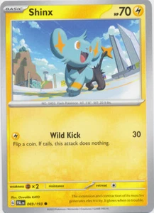 x4 Shinx - 069/193 - Common Pokemon SV02 Paldea Evolved M/NM - Picture 1 of 1