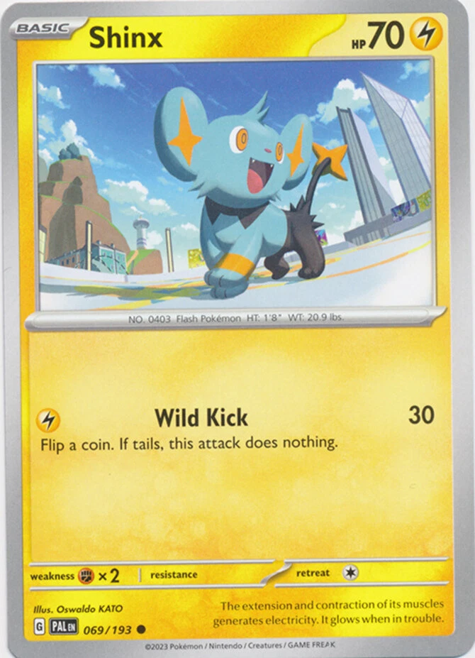 x4 Shinx - 069/193 - Common Pokemon SV02 Paldea Evolved M/NM - Image 1 of 1
