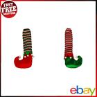 Christmas Chair Cover Socks Decorative Elves for Home Party Decor (Red Leg) ✅