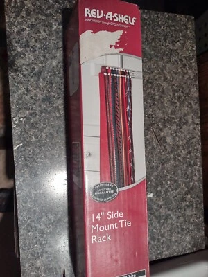 Rev-A Estante Montaje Lateral Madera Tie Rack 14” WTR14SM-11-B Totalmente Nuevo  Foto 1 de 4