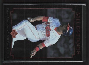 Eddie Murray 1996 Upper Deck Milestones #2 Cleveland Indians {0704