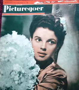 MARVELOUS JUDY GARLAND cover Picturegoer (1/23/43) movies "Casablanca" Lewis - Foto 1 di 6