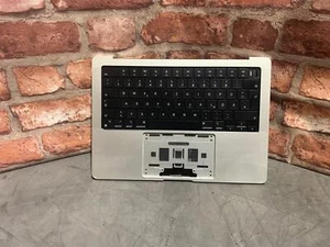 Genuine Apple MacBook Pro 14" A2442 M1 Palmrest German QWERTZ Keyboard & Battery - Picture 1 of 5
