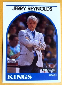 1989 NBA PROPERTIES / JERRY REYNOLDS / KINGS BASKETBALL #161 - Foto 1 di 2
