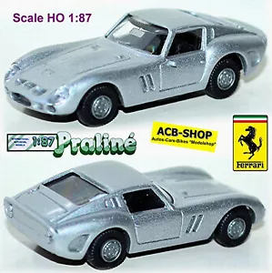Ferrari 250 GTO '62 Coupe 1962-64 Argento Metallico 1:87 Praline - Foto 1 di 7