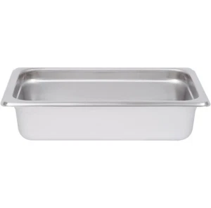 4 PACK 1/4 Size Stainless Steel 2 1/2" Deep Steam Prep Table Food Pan Salad Bar - Picture 1 of 6