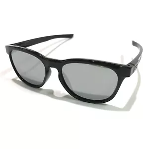 Oakley Sunglasses * Stringer 9315-08 Polished Black Chrome Iridium COD PayPal - Picture 1 of 8