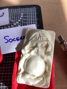 SILICONE MOLD SOAP PLASTER RESIN CLAY MOULD job lot of 5 - Picture 1 of 5