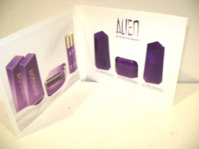 Alien Les Rituels De Beauté Mugler Crema Corporal, Loción y Leche de Ducha Set de Muestra Foto 1 de 2