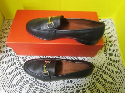 Robert Zur Viale Men's Slip On Loafer Flats Soft Black Leather Size 8D - Image 1 of 4