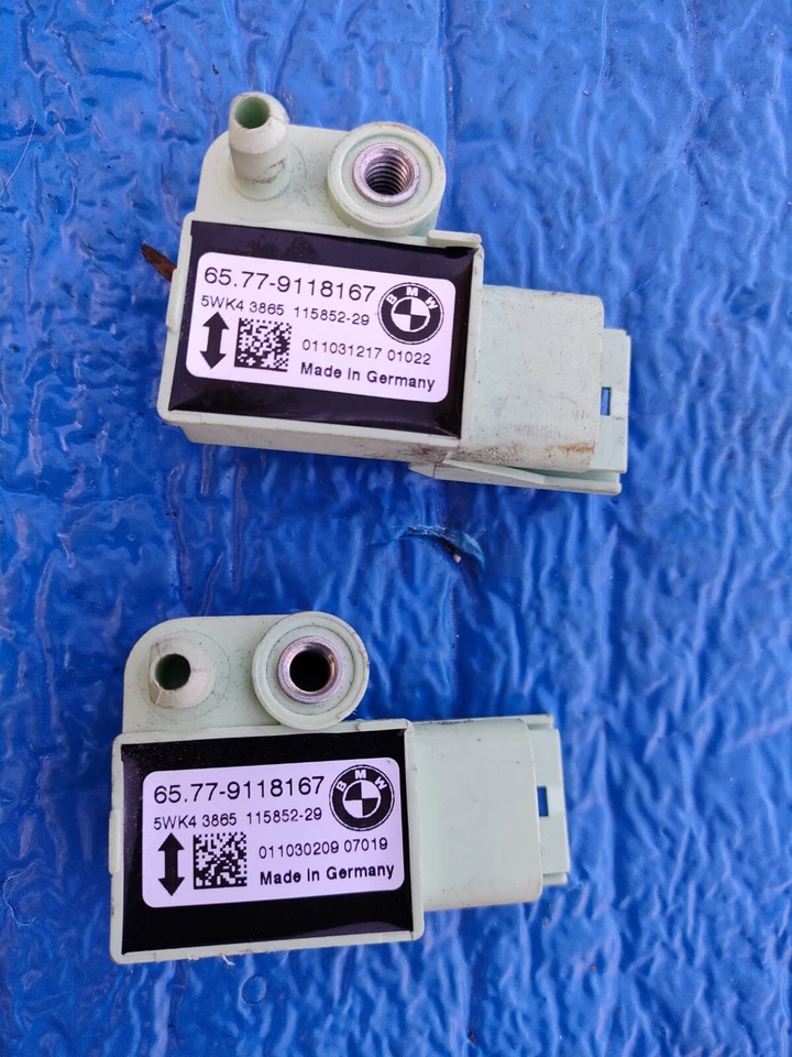 JUEGO SENSOR IMPACTO LATERAL BMW 128 135 328 335 535 528 X3 X6 X5 Z4 M3 M5 65779118167 Foto 1 de 1