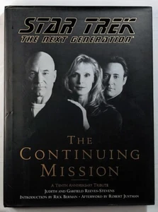 1997 Star Trek The Next Generation The Continuing Mission Hardcover Book - Picture 1 of 2
