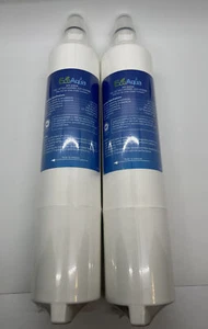 2 PACK EcoAqua Refrigerator Water Filter EFF-6003A - Fits LG 5231JA2006A / 2006B - Picture 1 of 3