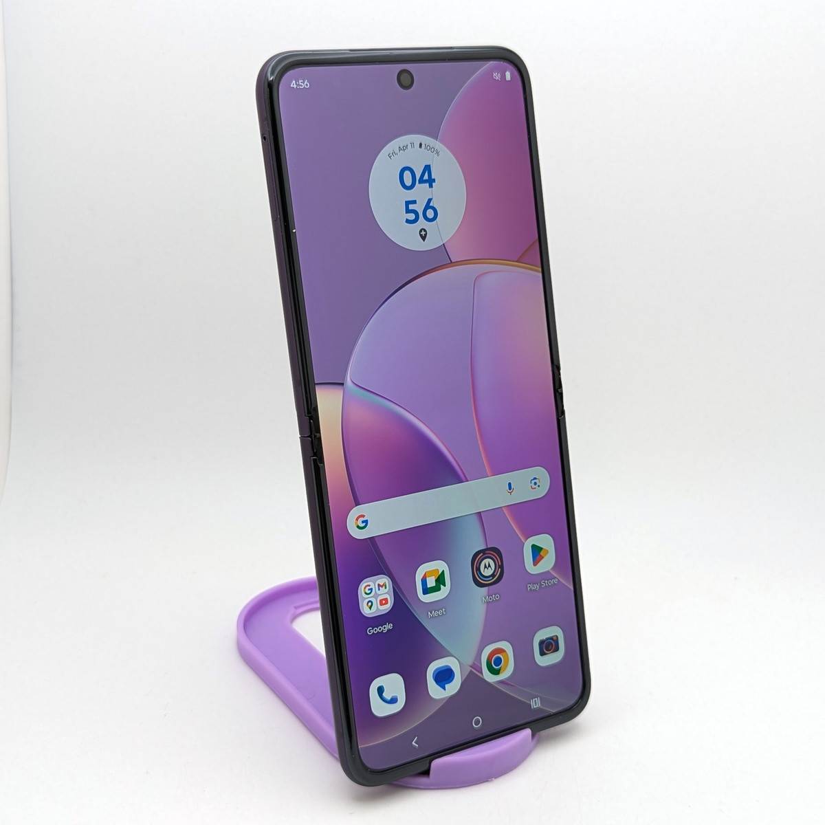 Motorola スマートフォン パープル Motorola Moto E15 4G/LTE Fresh Lavender 64GB + 2GB Dual-SIM