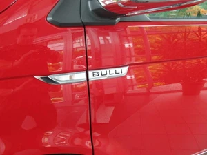 Original VW T6 Transporter Bulli Schriftzug Set Alu matt 7E0853688A, 7E0853688C  - Bild 1 von 4