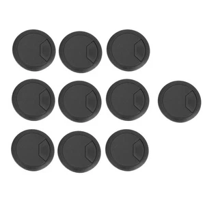 10 Pc Runder Plastikcomputer-Schreibtisch-Kabel-Tüllen-Loch-Abdeckung 50Mm 5103 - Afbeelding 1 van 8