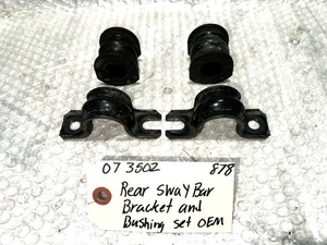 03-08 350Z 03-07 G35 CUPÉ BARRA ESTABILIZADORA TRASERA BARRA ESTABILIZADORA BUJES DE MONTAJE OEM - Imagen 1 de 15