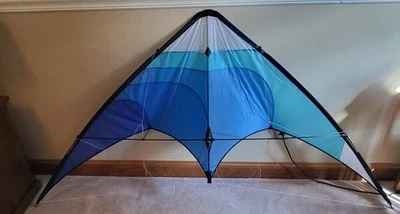 Cometa de truco de acrobacias vintage Matheson Midi doble línea cuartel general Alemania numerada Foto 1 de 4