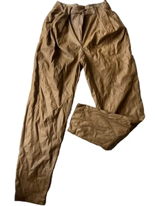 BIANCA SPENDER Faux Leather Designer Pants. Size 6AU - Bild 1 von 4