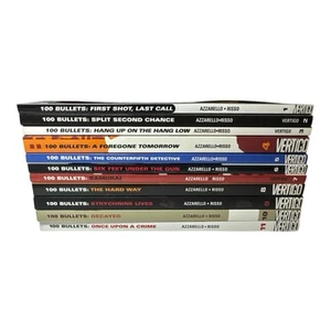 🔥 Vertigo DC Comics 100 BULLETS Volume’s 1-11 TRADE PAPERBACK Comic Books 🔥 - Picture 1 of 3