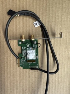Adattatore wireless dual band 7HP8W Dell 8265NGW PCIe alto profilo con cavo - Foto 1 di 1
