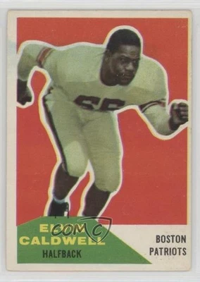 1960 Fleer Elvin Caldwell #120 Rookie RC - Image 1 of 2