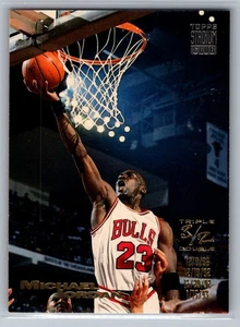 1993-94 Topps Stadium Club - Triple Double Michael Jordan #1 - HOF NM - Bild 1 von 2